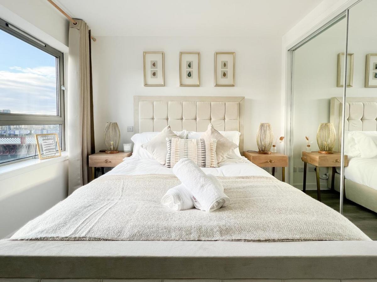 Stunning Riverview City Centre Apartment Glasgow Esterno foto