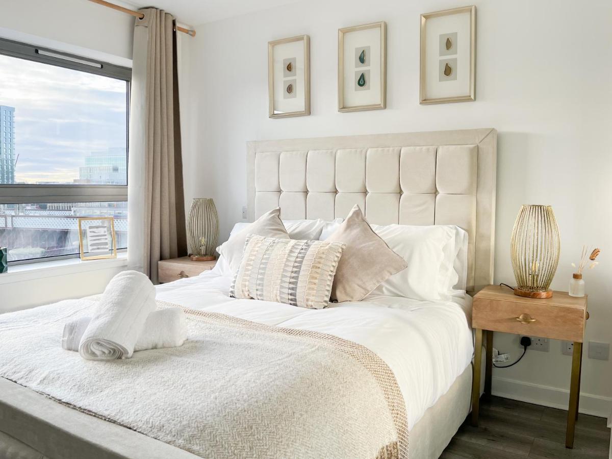 Stunning Riverview City Centre Apartment Glasgow Esterno foto